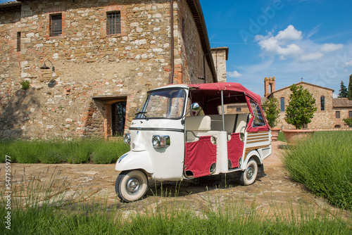 Scenes around the Castello di Casole in Tuscany, Italy. photo