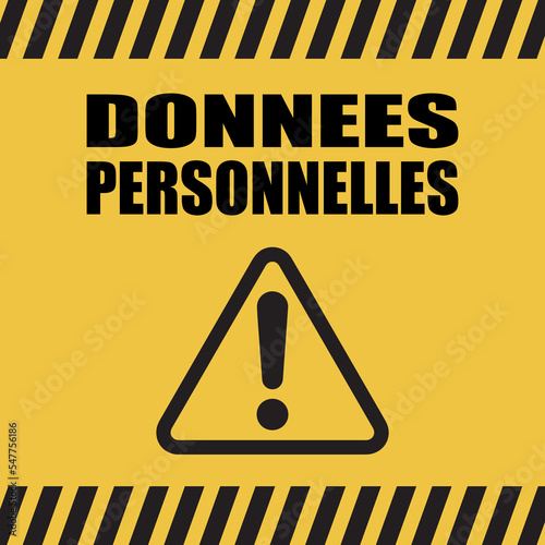 Logo données personnelles.