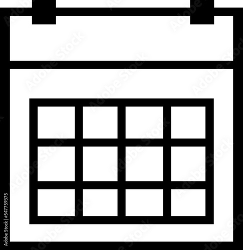 Callender icon.Calendar planner icon. Reminder organizer event signs. Calendar notification icon. Business plan schedule. Stock vector