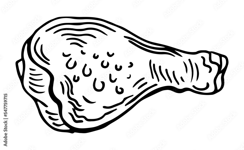 Hand drawn chicken legs icon. Vector food sketch style for brochures, banner, packaging menu and market Hand drawn chicken legs icon. Vector food sketch style for brochures, banner, packaging menu and market