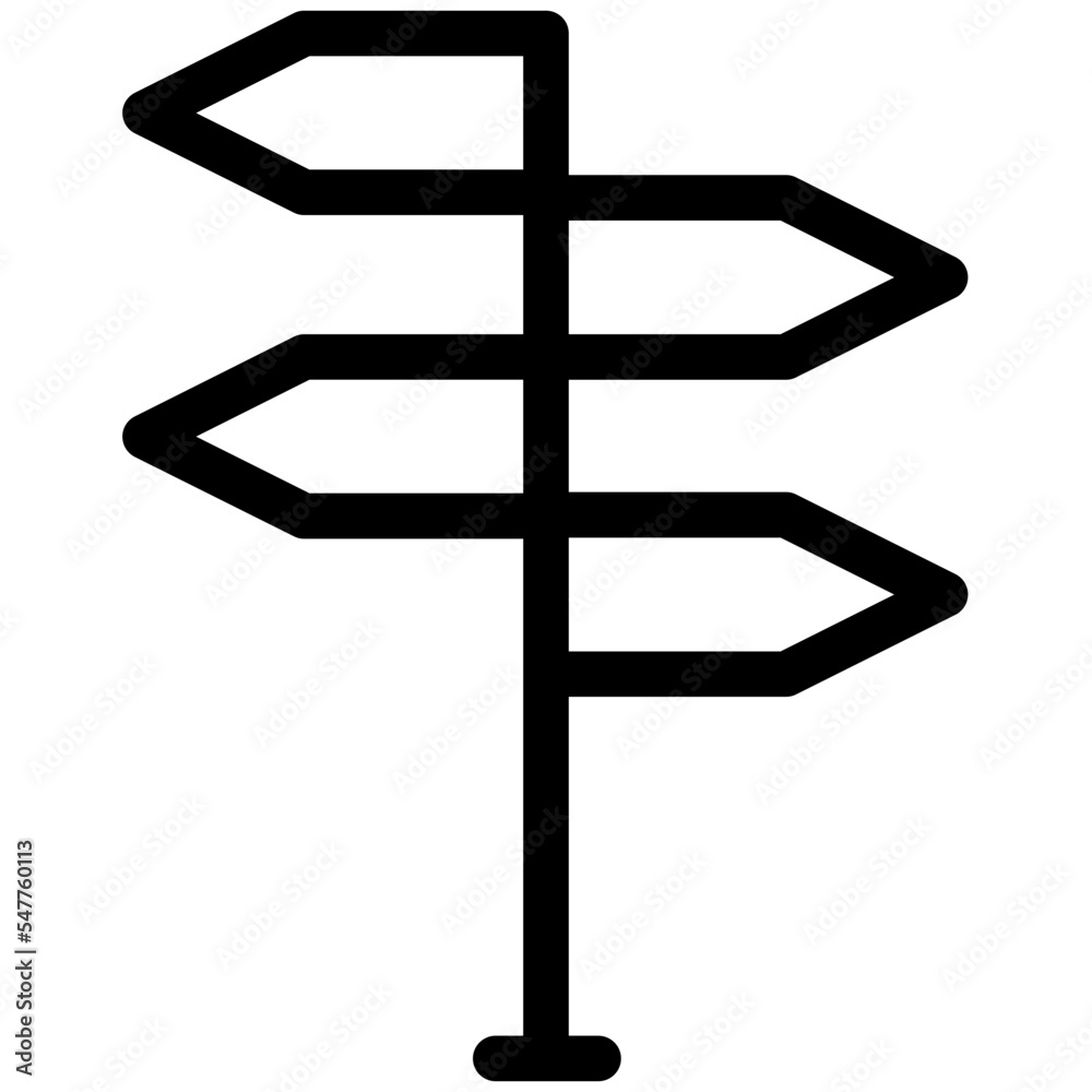 signpost icon signpost icon