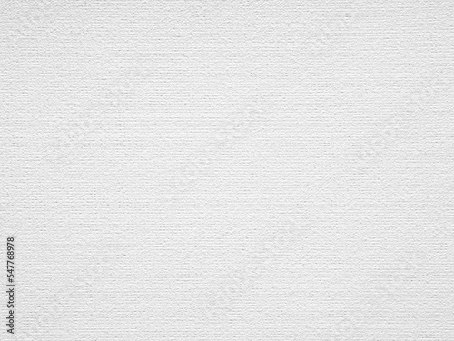 White soft linen canvas texture. Light clean watercolor art canvas painting background. Full frame backdrop wallpaper of art and stationery work. Pattern of mint woolen felt. Full frame wallpaper.