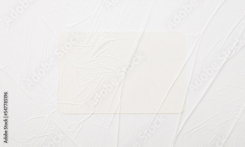 Empty Blank texture canvas paper card with copy space for your text message. Minimalism style template background.
