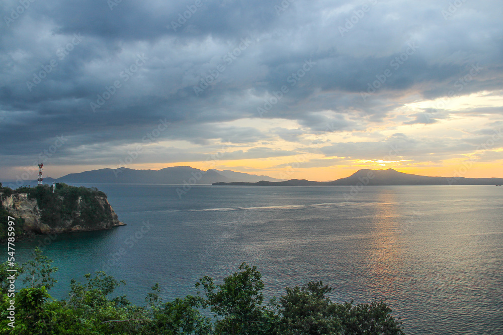 Sunrise at Escarceo Point Cliff, Sinandigan, Puerto Galera, Oriental Mindoro, Philippines