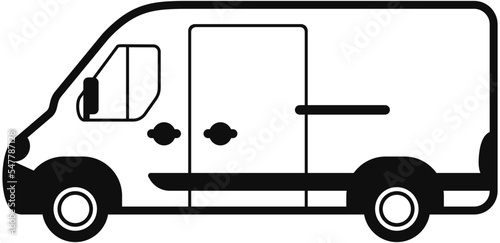 auto dostawcze ikona