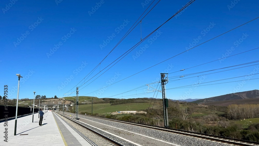 Estación ferroviaria de A Gudiña, Galicia