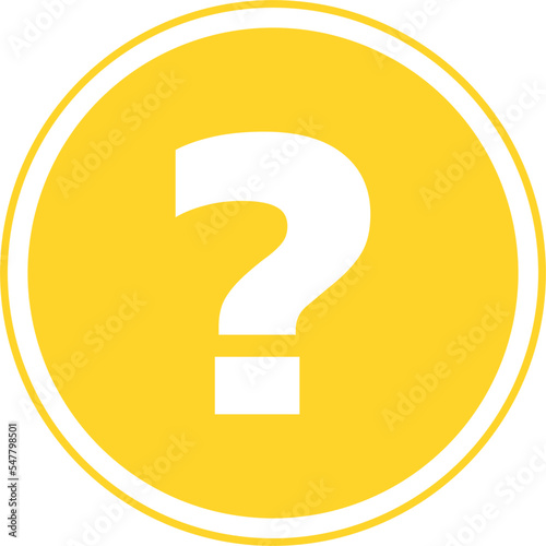 Question mark icon, question icon, question mark button