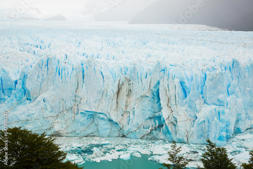 Spectacular view on the Perito Moreno Glacier in Los Glaciares National Park in Argentina