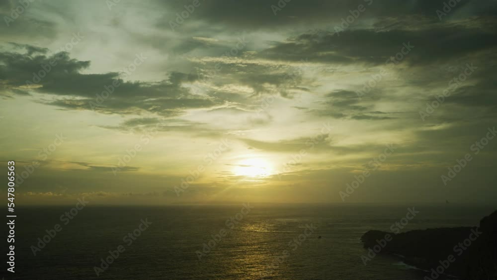 Sunset over the Indian Ocean, Indonesia Sunset over the Indian Ocean, Indonesia