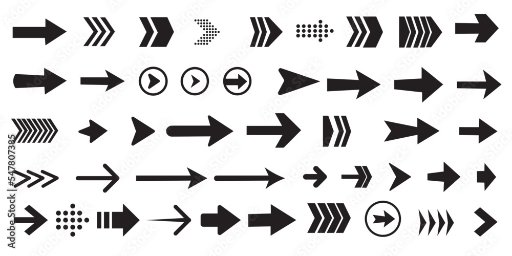 Arrows collection. Big set of Arrows Vector Icons. Arrows collection. Big set of Arrows Vector Icons.