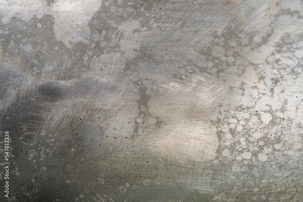 Fototapeta premium Aluminum structure texture. Some dirt due to weathering. Reflective