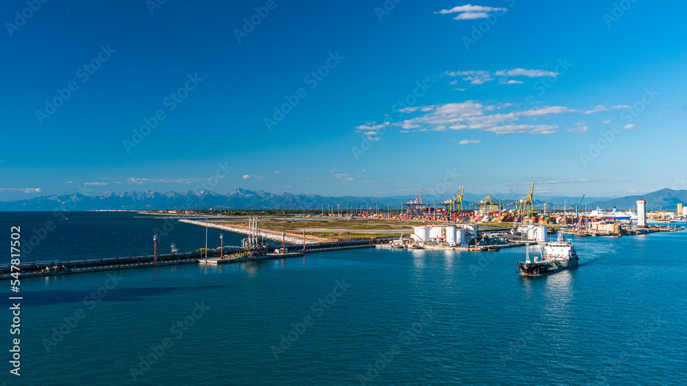 Port of Livorno, Mediterranean Sea, Italy, Europe