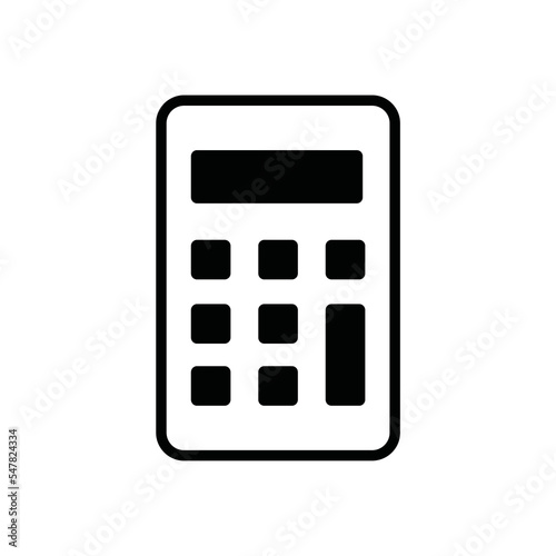 calculator icon design vector template