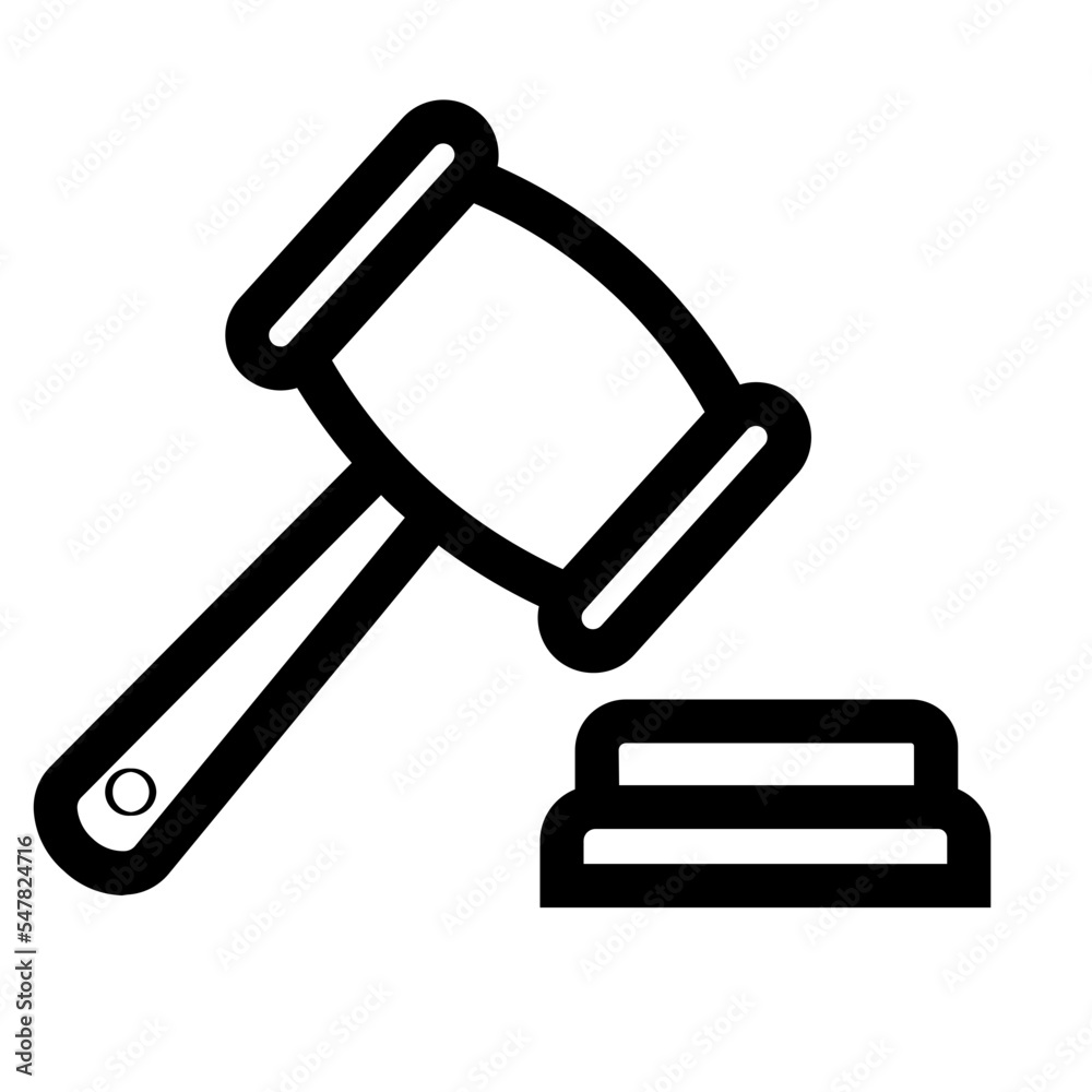 Auction Finance Growth Business Hammer Banking Law Icon Auction Finance Growth Business Hammer Banking Law Icon