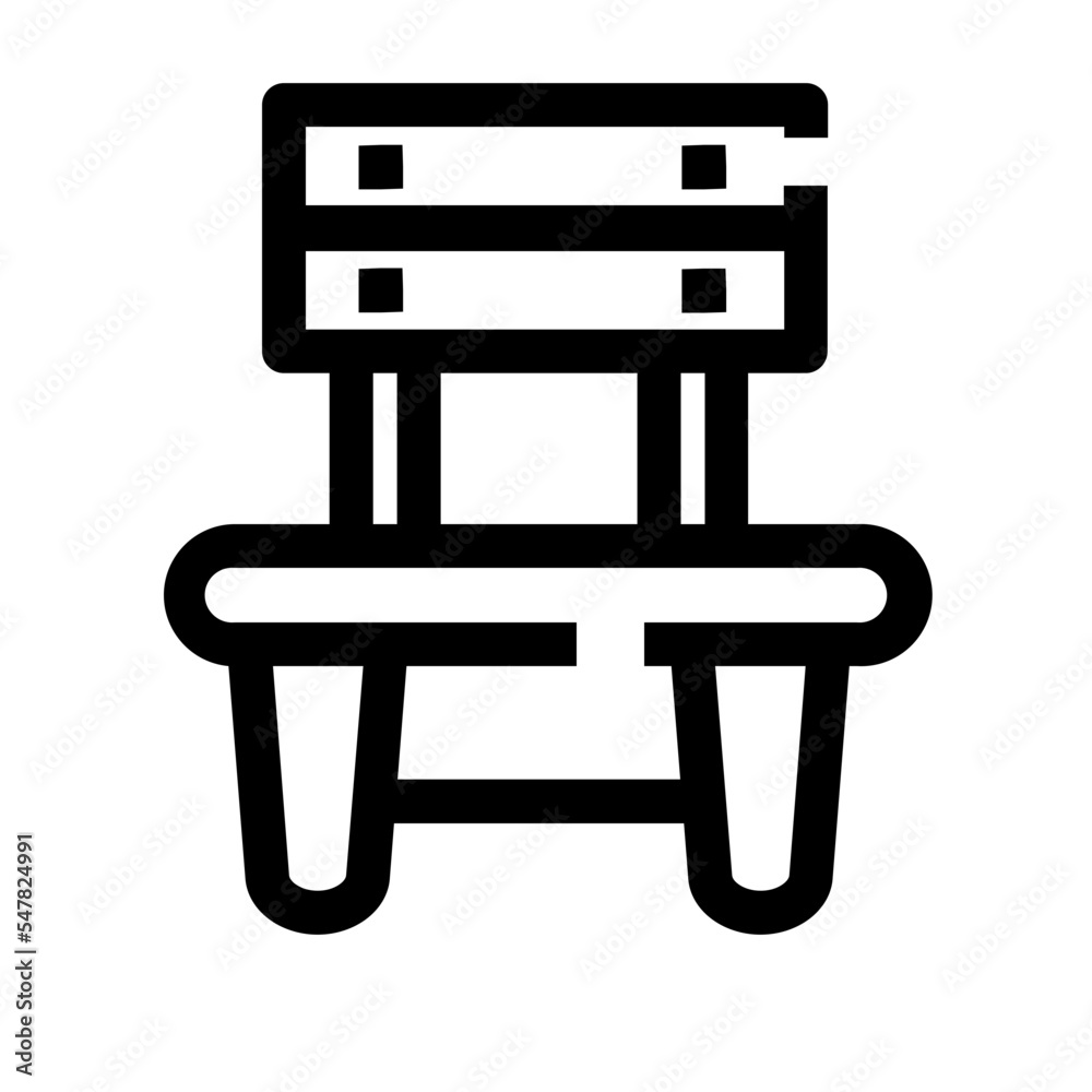 chairautumn bench icon chairautumn bench icon