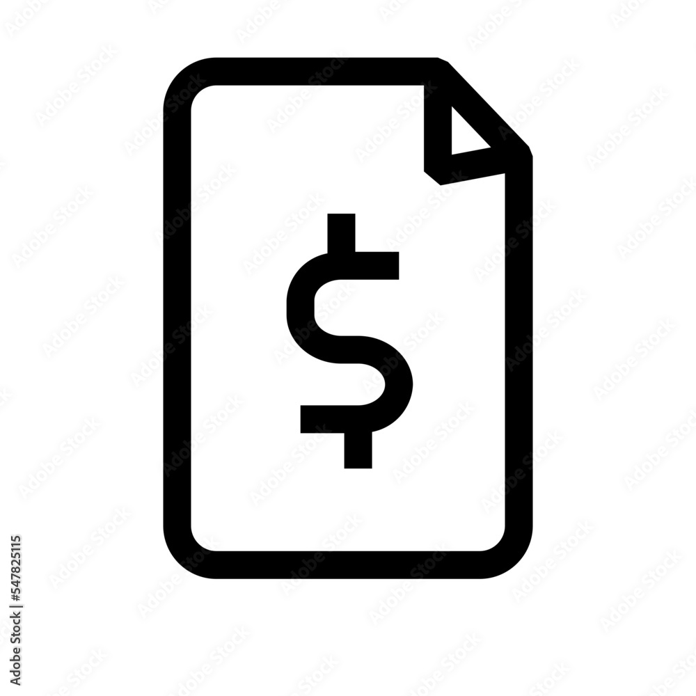 Business Finance File Business And Finance Dollar Money Document Icon Business Finance File Business And Finance Dollar Money Document Icon
