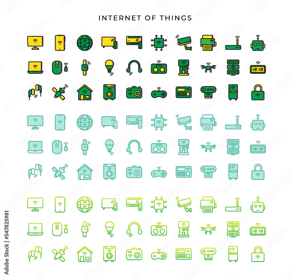 vector icon desingn Internet of things, pixel perfect with 90 icon collection for app mobile and web vector icon desingn Internet of things, pixel perfect with 90 icon collection for app mobile and web