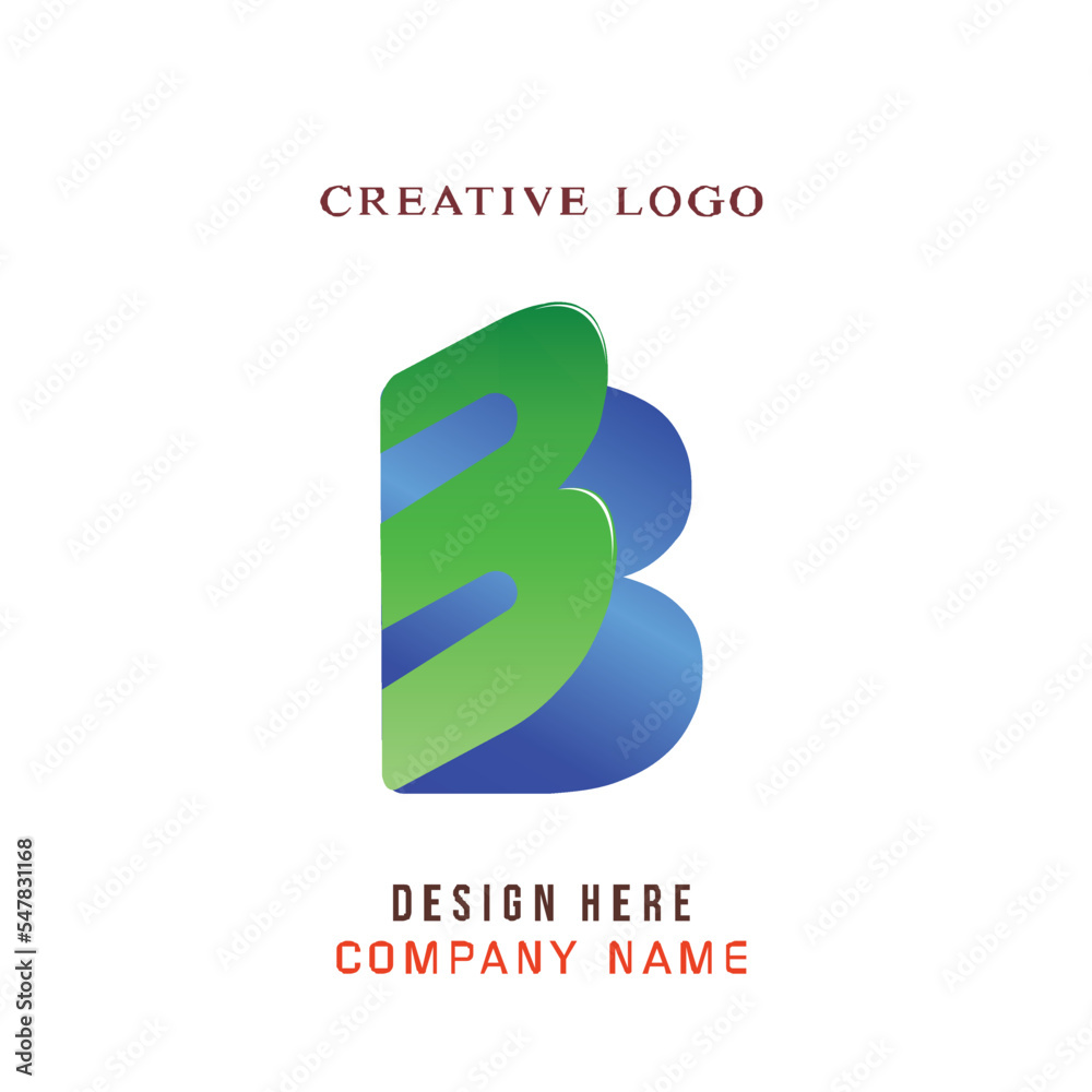 B lettering, perfect for company logos, offices, campuses, schools, religious education B lettering, perfect for company logos, offices, campuses, schools, religious education