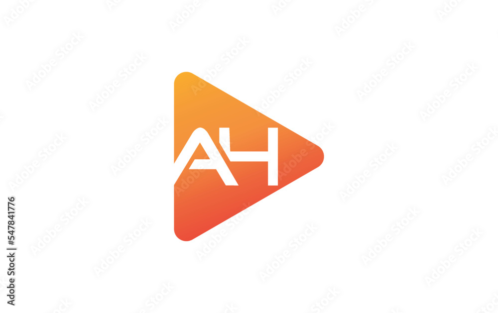 Play button icon vector and play button logo symbol with icon letter Play button icon vector and play button logo symbol with icon letter