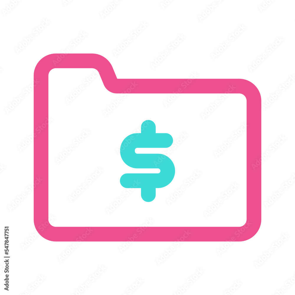 Folder Icon Two Tone Color Style Folder Icon Two Tone Color Style