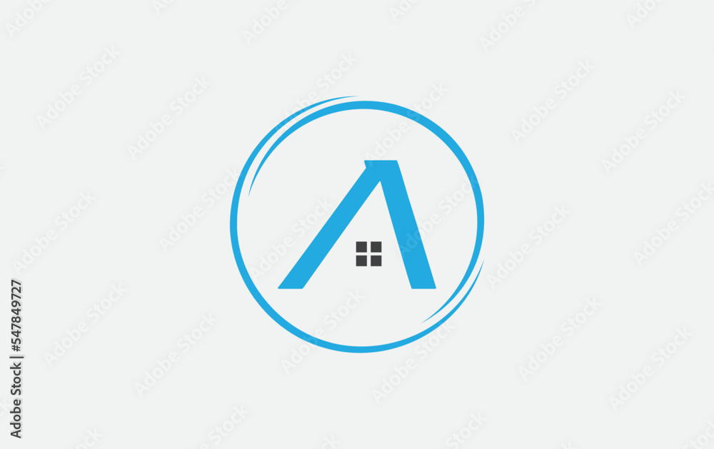Real estate logo design circle icon and real estate symbol vector and flat house window circle monogram vector Real estate logo design circle icon and real estate symbol vector and flat house window circle monogram vector