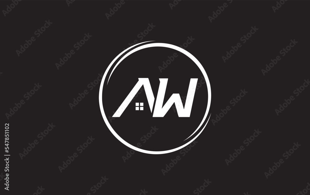 Real estate logo design circle icon and real estate symbol vector and flat house window circle monogram vector Real estate logo design circle icon and real estate symbol vector and flat house window circle monogram vector