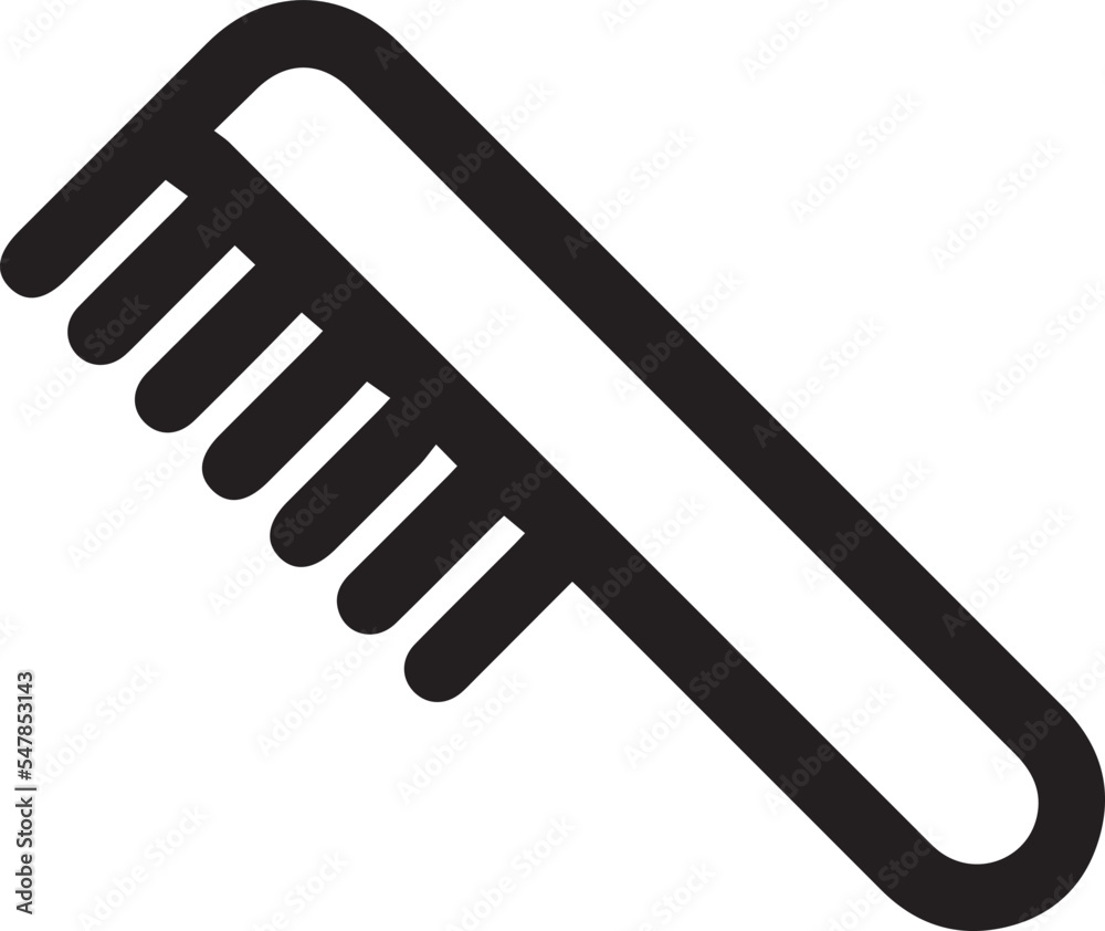 Hair brush, comb icon vector. Linear style sign for mobile concept and web design. comb symbol illustration. Hair brush, comb icon vector. Linear style sign for mobile concept and web design. comb symbol illustration.