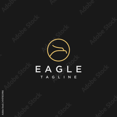 Eagle logo icon design template
