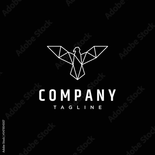 Eagle logo icon design template