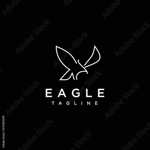 Eagle logo icon design template