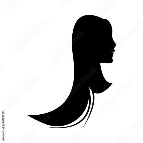 hair icon illustration vector