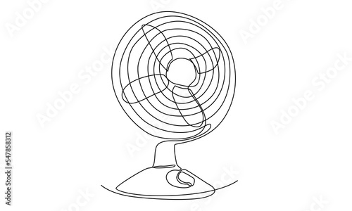 continuous line of electric blow fan home appliance
