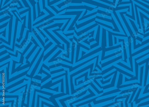 Abstract background with seamless dazzle camouflage pattern
