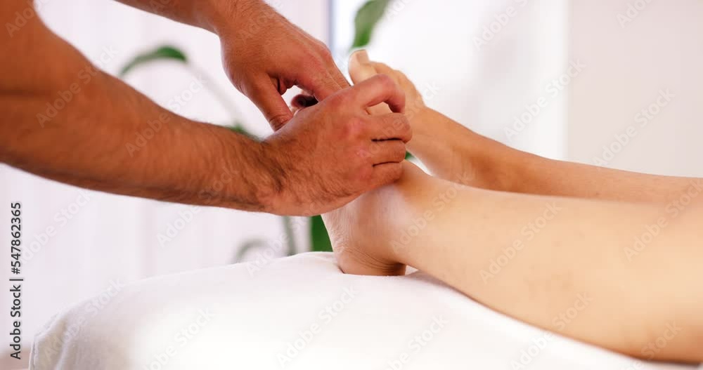 Feet, physiotherapy and acupuncture healing at spa for foot muscle or joint pain and relaxing stress relief. Luxury, rehabilitation and hands helping in healthy recovery or physical therapy treatment Feet, physiotherapy and acupuncture healing at spa for foot muscle or joint pain and relaxing stress relief. Luxury, rehabilitation and hands helping in healthy recovery or physical therapy treatment