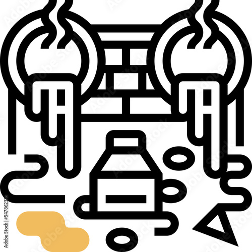 Contaminated icon