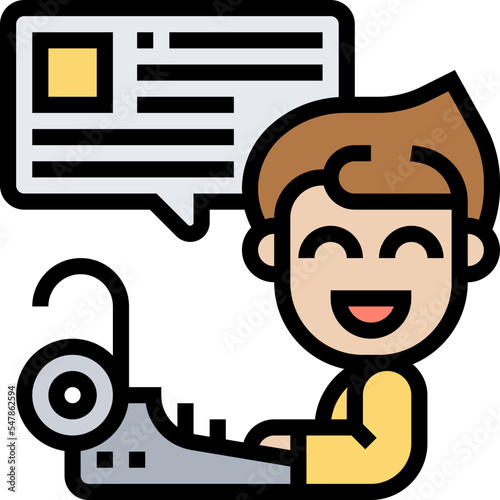Copywriter icon