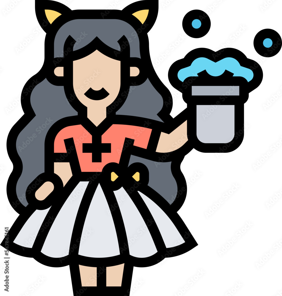 Fototapeta premium dirndl icon