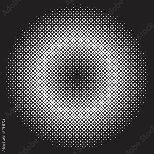 Halftone Pattern Design with a background