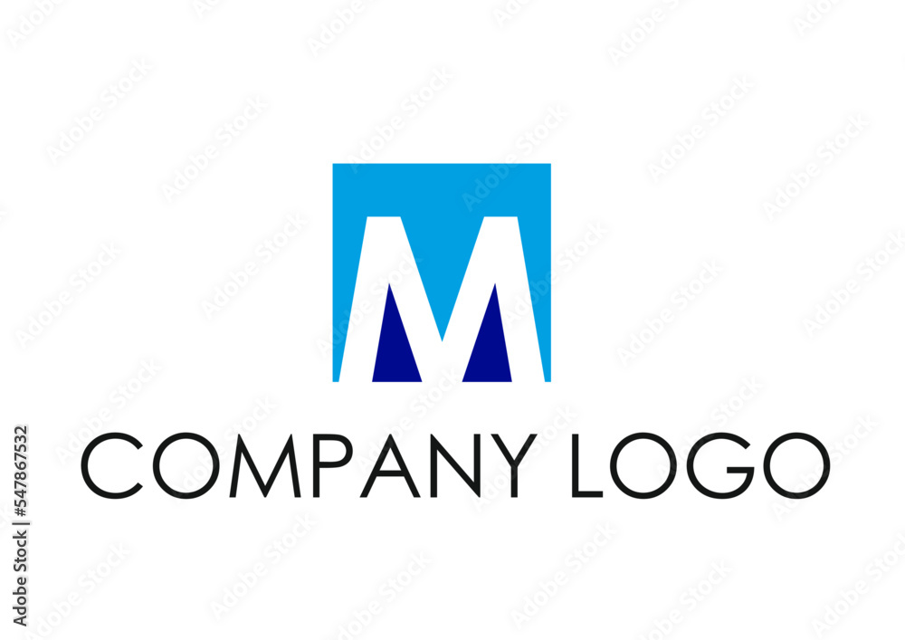 M ABSTRACT business logo design M ABSTRACT business logo design