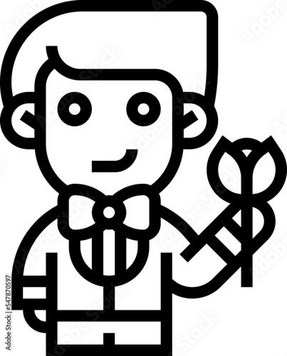 Groom icon