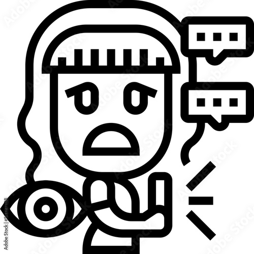 harassment icon