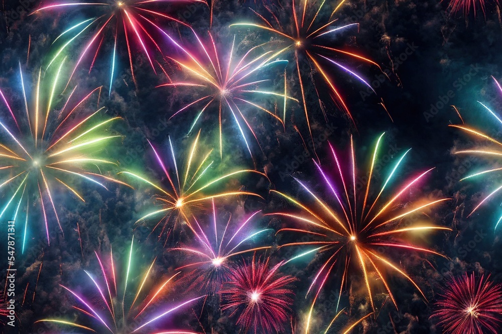 Fireworks in Night Sky Seamless Texture Pattern Tiled Repeatable Tessellation Background Image Fireworks in Night Sky Seamless Texture Pattern Tiled Repeatable Tessellation Background Image