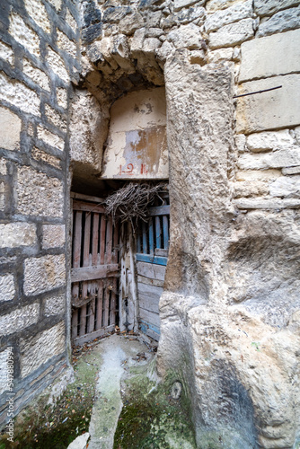 pennapiedimonte town old streets in Italy travel
