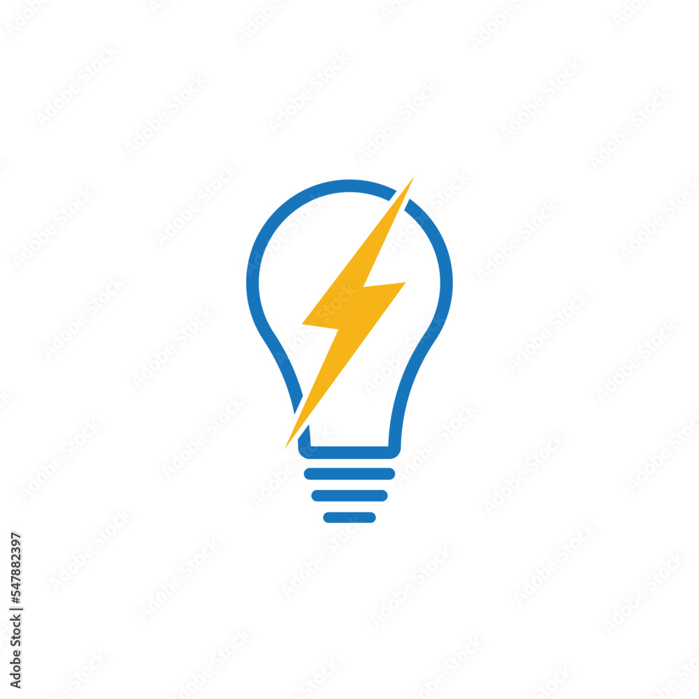 Creative light bulb and electrical icon design. Creative light bulb and electrical icon design.