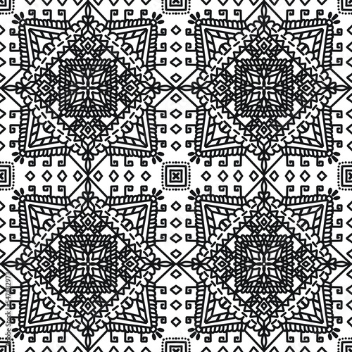 black and white pattern
