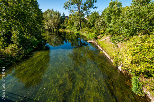 Brda river in Rytel  Pomeranian Voivodeship  Poland