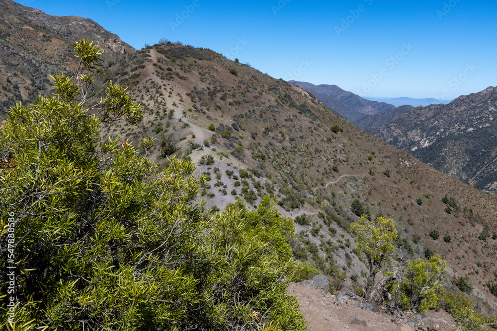 Mirador Tres Valles  - Santuario de la Naturaleza Yerba Loca - Traveling Chile