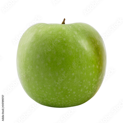 Green apple isolated on a white background