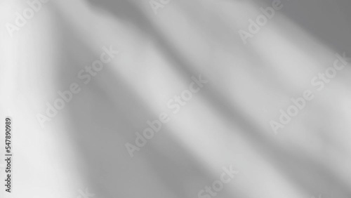 Summer concept the motion of leaves sunlight natural shadow overlay on white texture background, for overlay on product presentation, backdrop and mockup