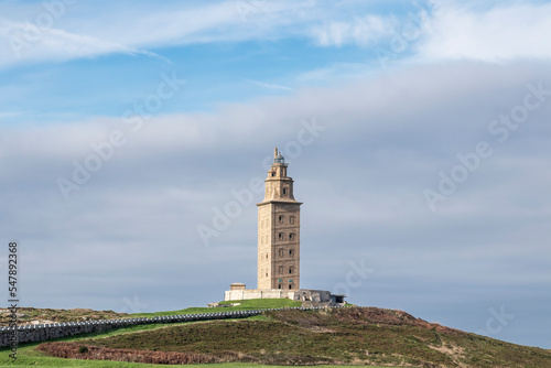 Hercules Tower, A Coruna, Galicia, Spain © larrui